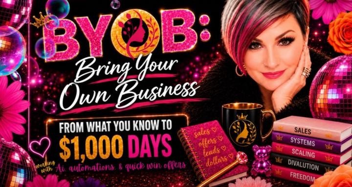 BYOB: Bring Your Own Business cover image